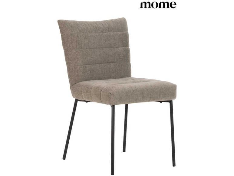 Stuhl MOME NAOMI Stoff mokka