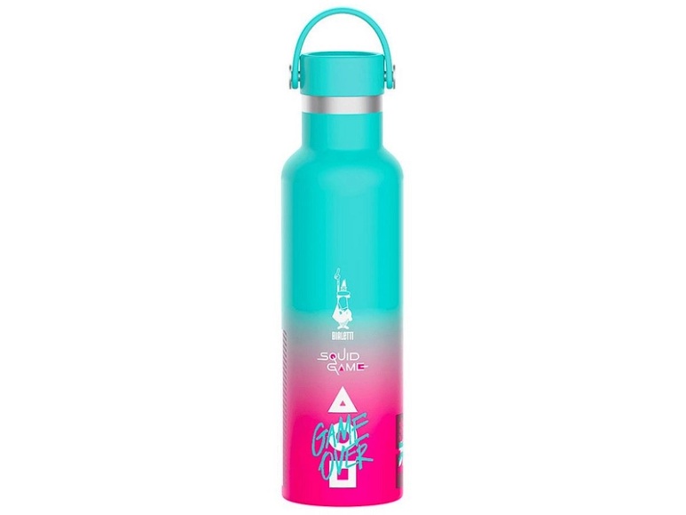 Isotherme Trinkflasche SQUID GAMES 36cl Aluminium blau 1 Stück