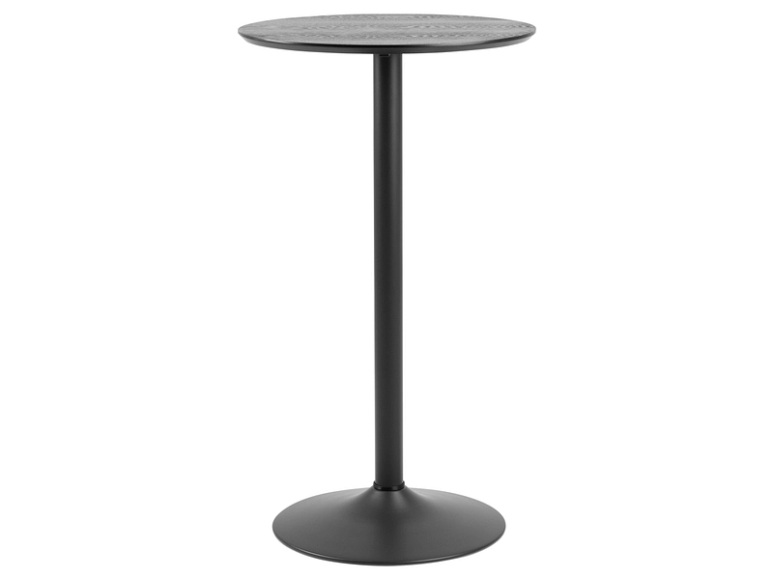 Bartisch Barcelona schwarz rund 60x60