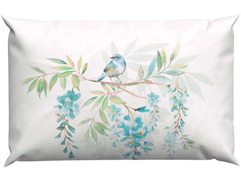 Lotus Bettwaren - Bettwäsche Jersey Hedda, 65X100CM, Blau