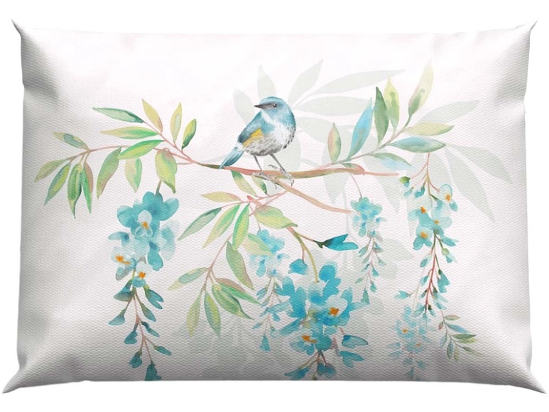 Lotus Bettwaren - Bettwäsche Jersey Hedda, 50 x 70 cm, Türkisblau