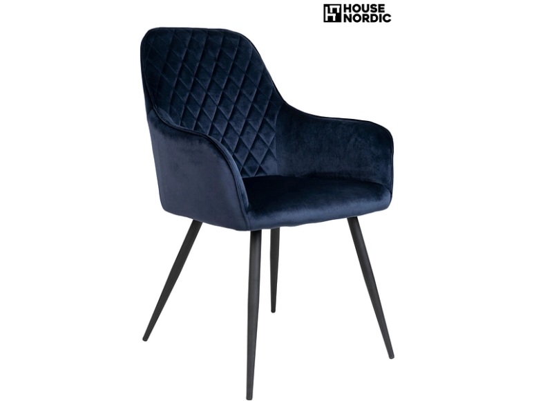 House Nordic - 2er-Set Sessel Harbo - Dunkelblau