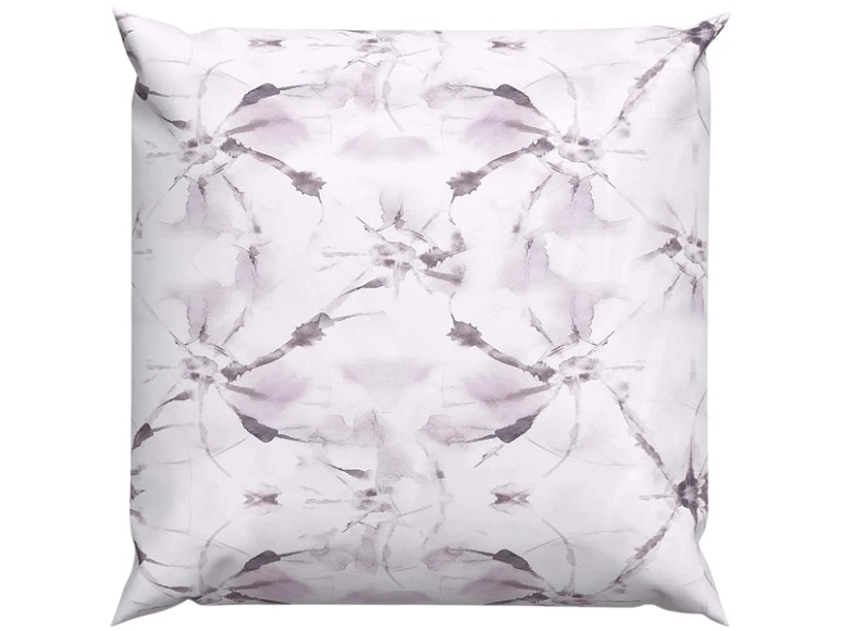 Lotus Bettwaren - Bettwäsche Bambus Arashi, 65x65cm, Flieder