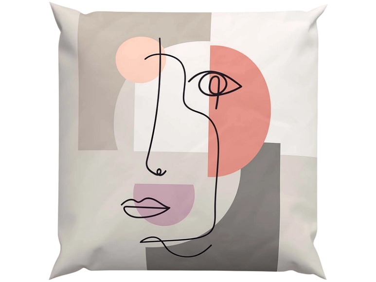 Lotus Bettwaren - Bettwäsche Bambus Emmilou, 65x65cm, Multicolor
