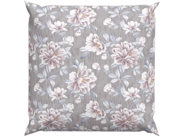 Lotus Bettwaren - Bettwäsche Bambus Moana anthrazit, 65x65cm, Multicolor