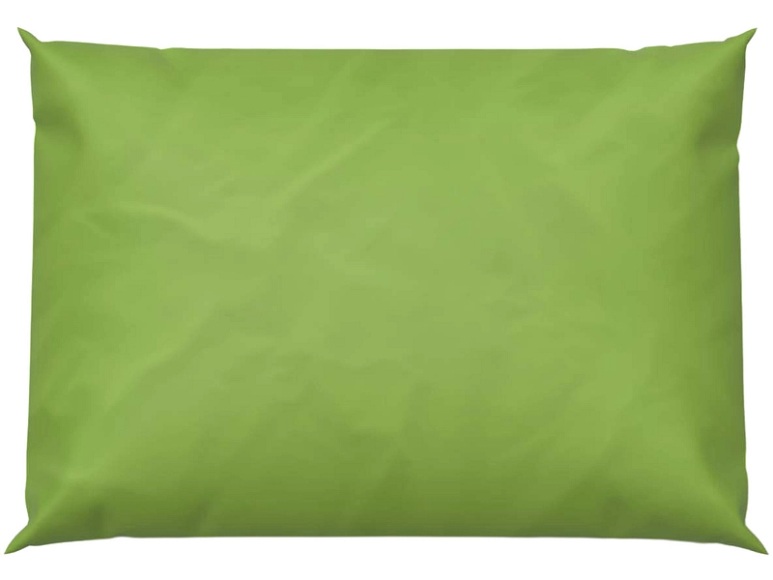 Lotus Bettwaren - Bettwäsche Bambus Uni, 50 x 70 cm, Kiwi
