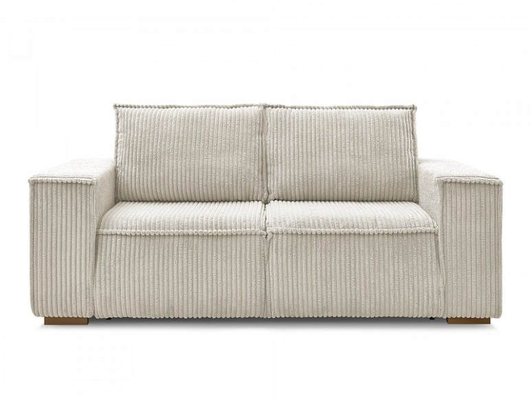 3er Sofa BOBOCHIC CHELSEA Cord-Stoff beige