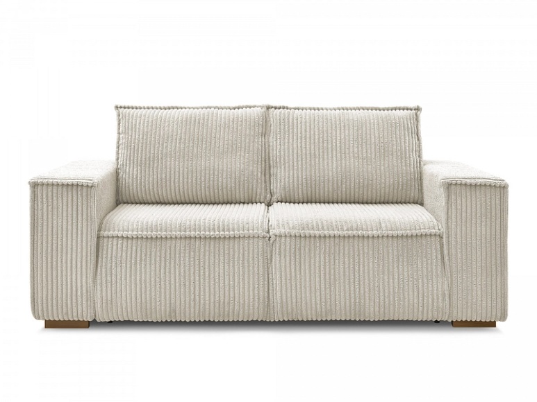 3er Sofa BOBOCHIC CHELSEA Cord-Stoff beige