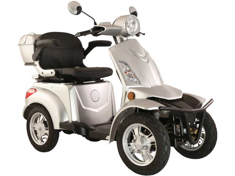 Luxxon, E Mobile, Luxxon E-Vierrad E4900 20 km/h, silber E Mobile,