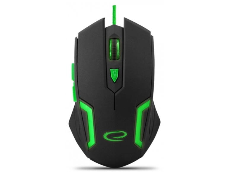 ESPERANZA EGM205G MX205 FIGHTER - WIRED 6D GAMING OPTICAL MOUSE USB - GREEN
