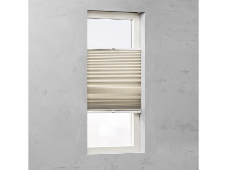 Plissee Spannfix 100x160CM beige