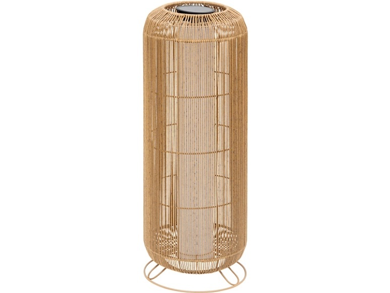 ATMOSPHERA Solar-Laterne LED LOISE 78cm 1W beige