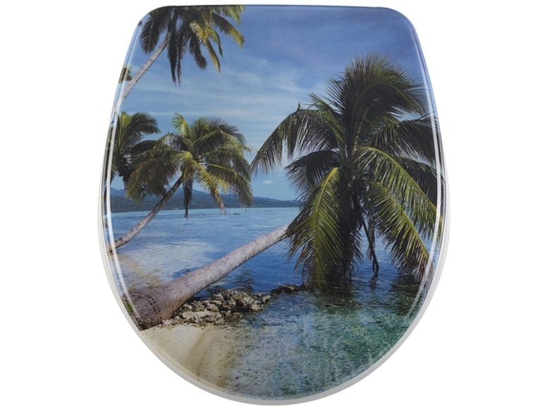 DiAqua WC Sitz NiceSlow-Mo. Palm