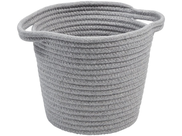 DiAqua Aufbewahrungskorb Rope grau