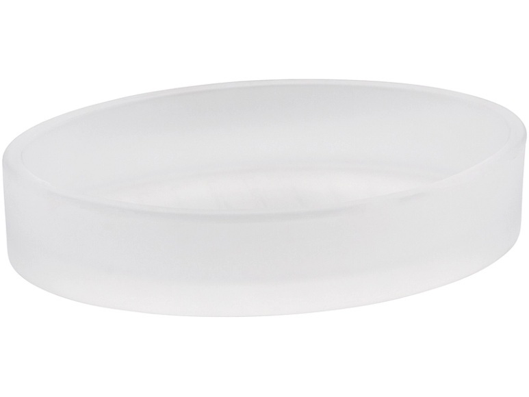 DiAqua Seifenschale Pinta weiss frosted