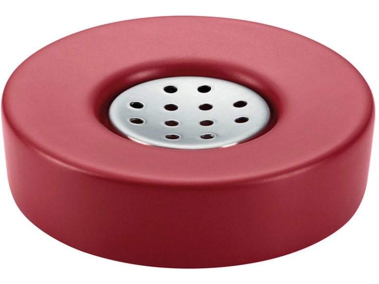 diaqua® Seifenschale Zylo Kirschrot