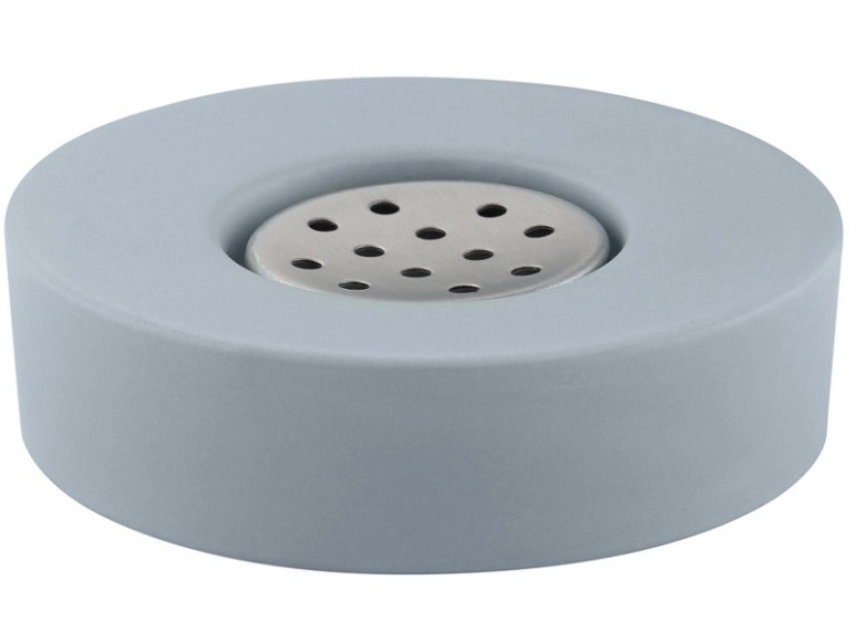 DiAqua Seifenschale Zylo ciel inox