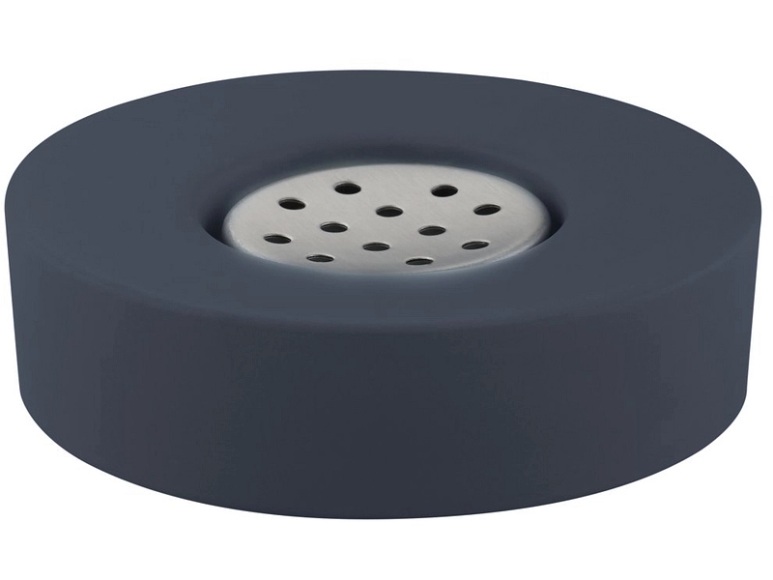 DiAqua Seifenschale Zylo anthrazit inox
