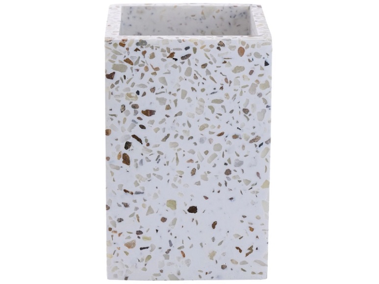 diaqua® Zahnputzbecher Venice Weiss