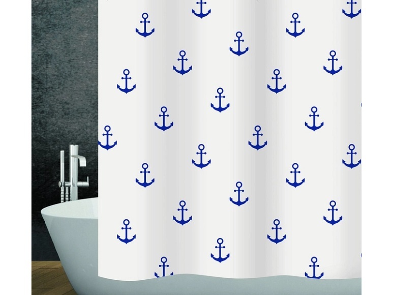 Diaqua Duschvorhang Anchor 180 x 200