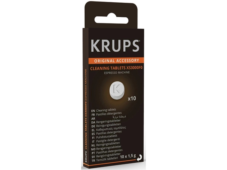 KRUPS (XS3000) Reinigungstabletten Weiss, 10Stk