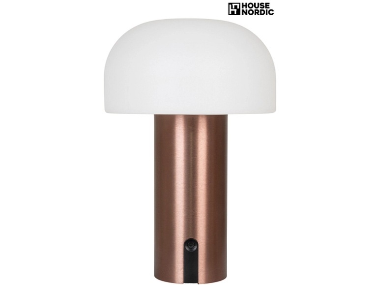 HOUSE NORDIC Lampe LED SOHAM 22cm 1.2W weiss