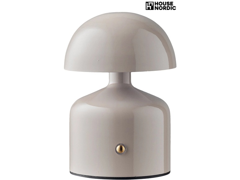 HOUSE NORDIC LED Lampe Über USB aufladbar AULLA 28.5cm 1.5W grau