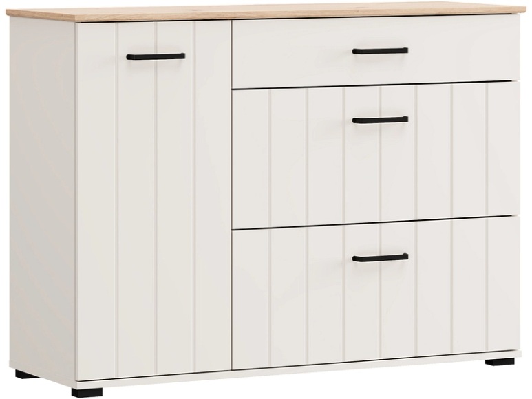 Kommode ALBA 1 Tür 40.5x117.5x79.5cm kaschmir