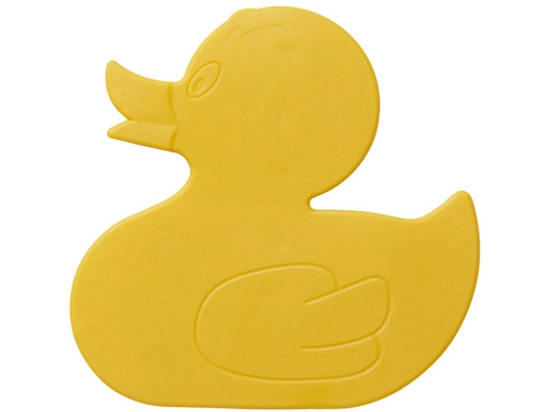 Diaqua Badewanneneinlage Minis Duckie 5 Stück, Gelb