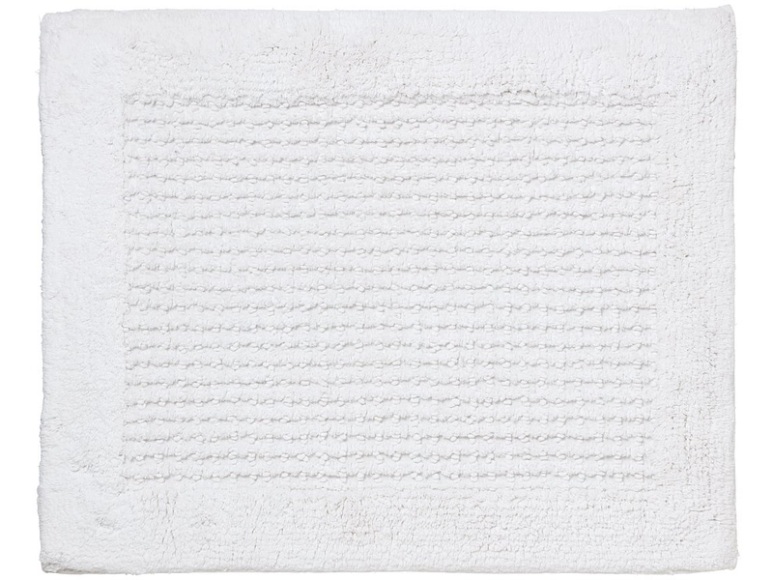 diaqua Badteppich Waffle weiss