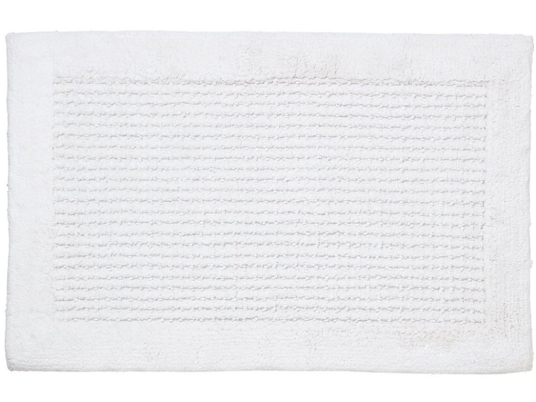 diaqua Badteppich Waffle weiss