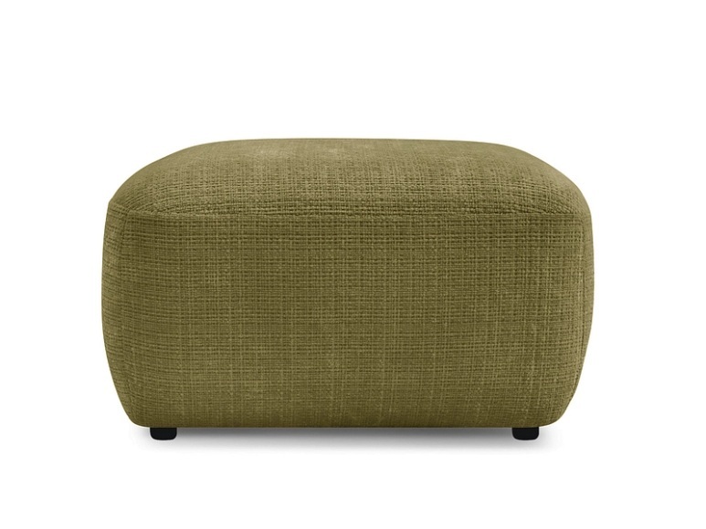 Sitzsack BOBOCHIC DENISE 65x75x42cm stoff mit textur grün