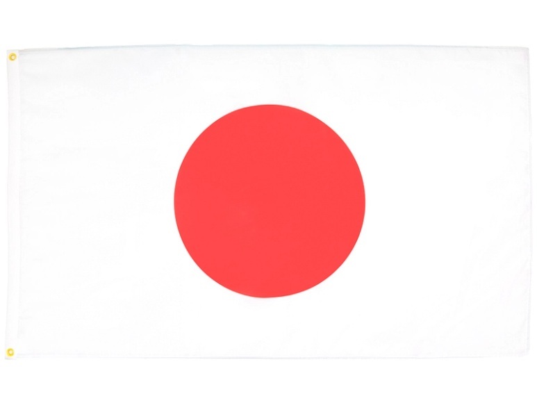 AZ FLAG Flagge JAPON mehrfarbig