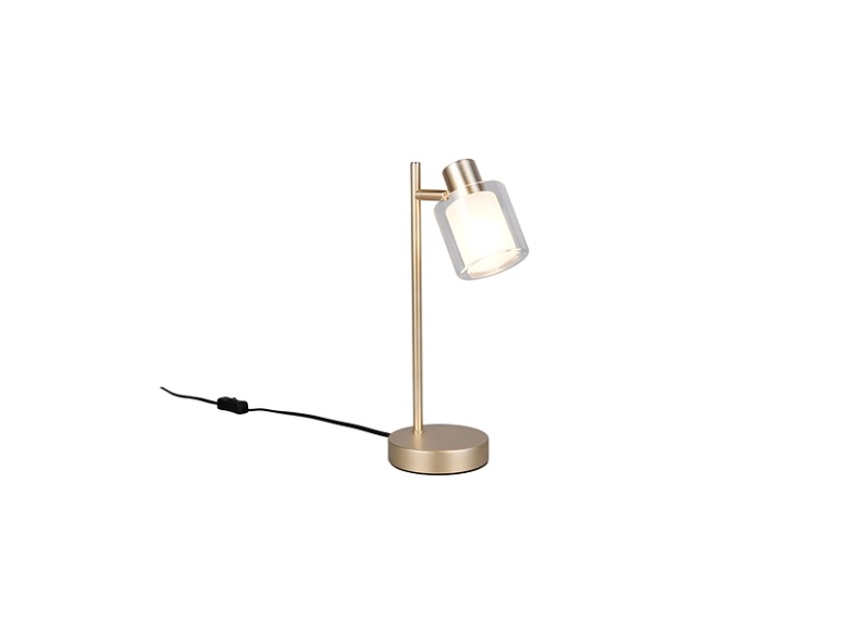 Tischlampe Ledfilament NERALO 35.5cm 10W goldfarben
