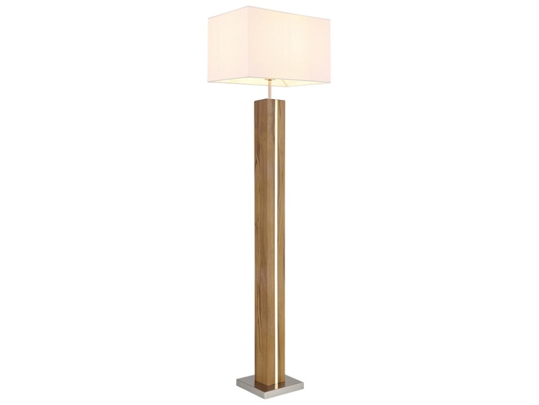 GLOBO Stehlampe FOREST variable Intensität 150cm 14W braun