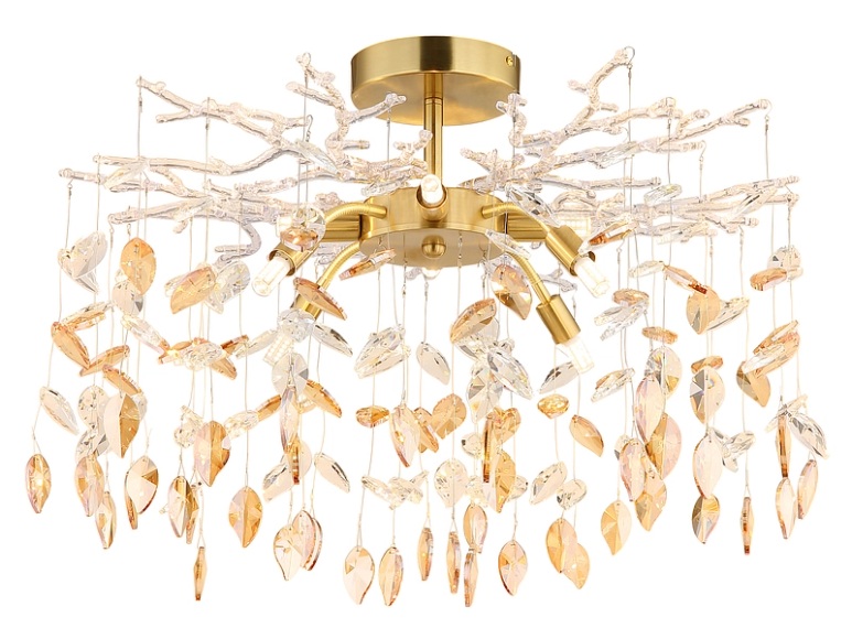 Deckenlampe DANNA 61cm 8W goldfarben