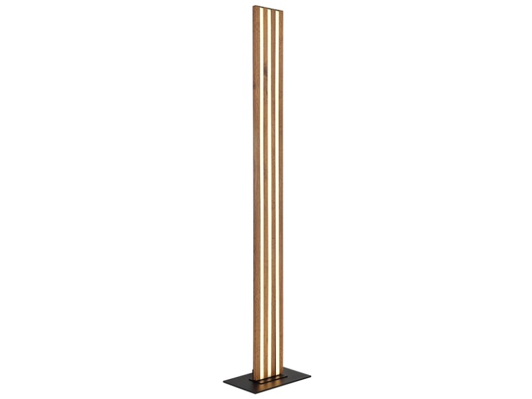 GLOBO Stehlampe HAYDEN 140cm 36W braun