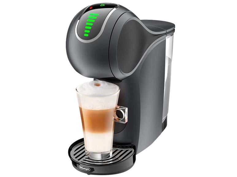 DE-LONGHI Genio Touch - Kapselmaschine (Schwarz/Grau)