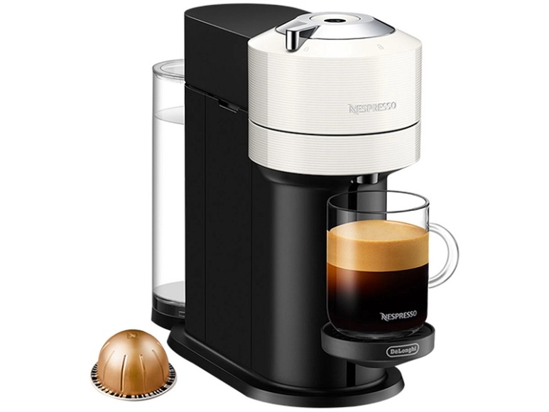 DE-LONGHI Vertuo Next ENV120.W - Kapselmaschine (Weiss)