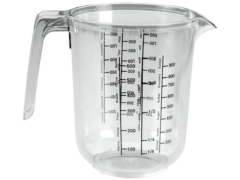 Krug COOK Plastik Durchsichtig