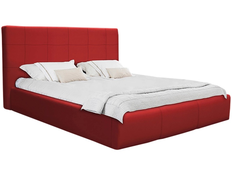 Bett 160 x 200 cm NORA Lederlook