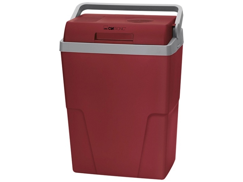 Clatronic KB 3713 12/230 V Kühlbox EEK: A++ (A+++ - D) Thermoelektrisch 12 V, 230 V Rot, Grau 25 l