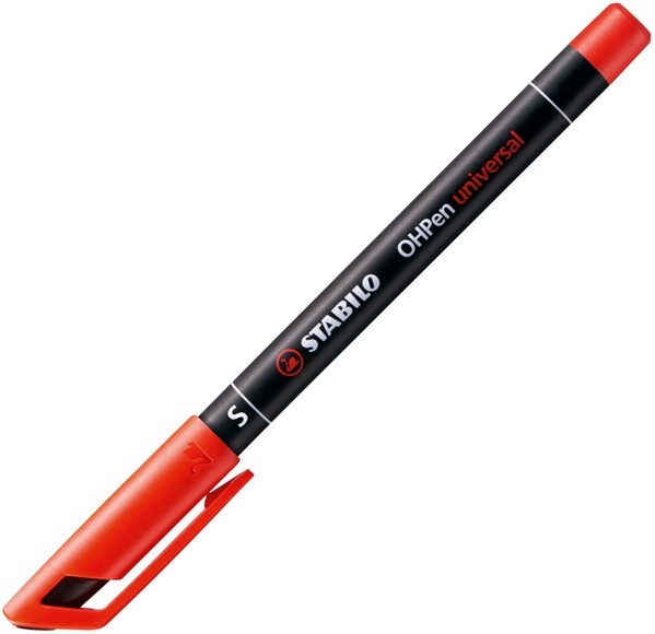 STABILO OHP Pen permanent 0,4mm 841 / 40 rot