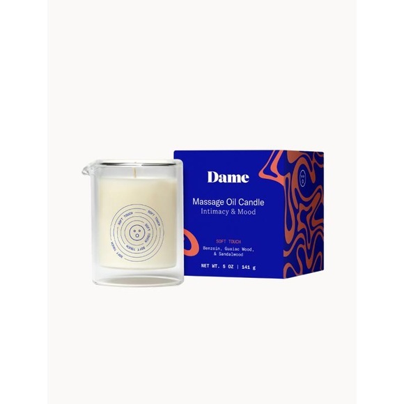 Dame Products - Massageöl-Kerze Soft Touch