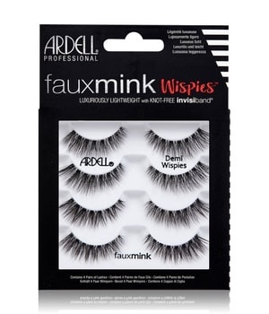 Ardell Faux Mink Lashes Demi Wispies Multipack (x4)-Black