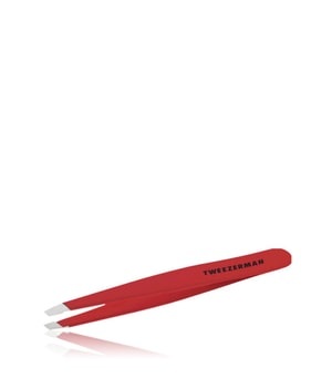 Tweezerman Slant Pinzette - Signatur rot
