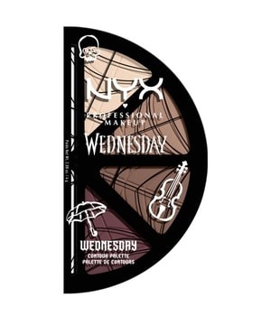 NYX-PROFESSIONAL-MAKEUP - Wednesday Stained Glass Palette Contour, 1 Stück