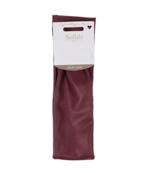 Solida Kunstleder-Haarband lila Haarband 1 Stk