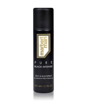Marbert Black Intense Deo & Bodyspray 150ml Herren
