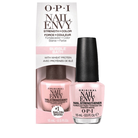 OPI Nagelpflege Nagelhärter Tinted Nail Envy Bubble Bath 15ml